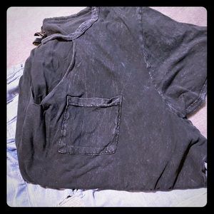 Torrid size 3 grey wash top